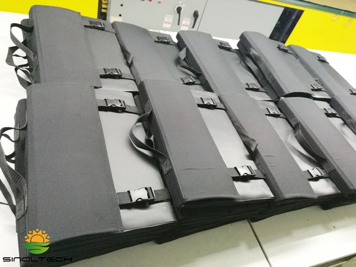 Sinoltech Un Supply Amorphous Silicon 118W Foldable Solar Panel Charger FSC (18) -118