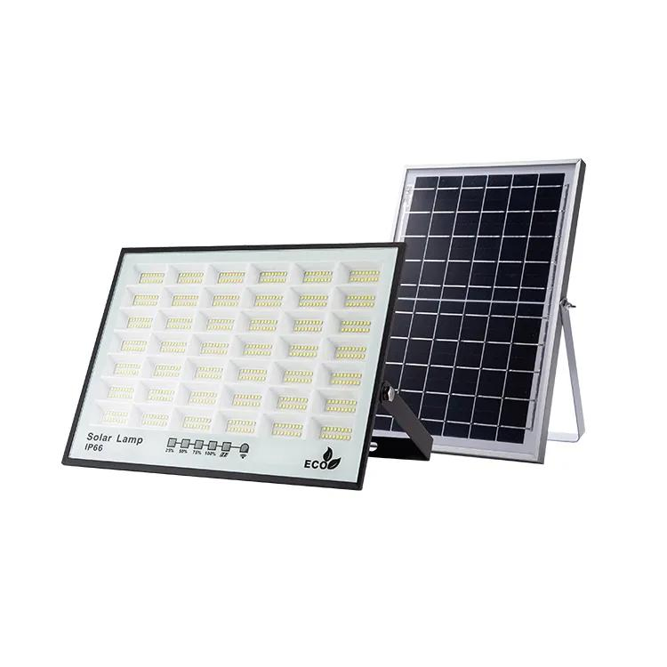 Aluminum 200W 300W 400W 500W Waterproof LED Solar Flood Lights for Outdoor