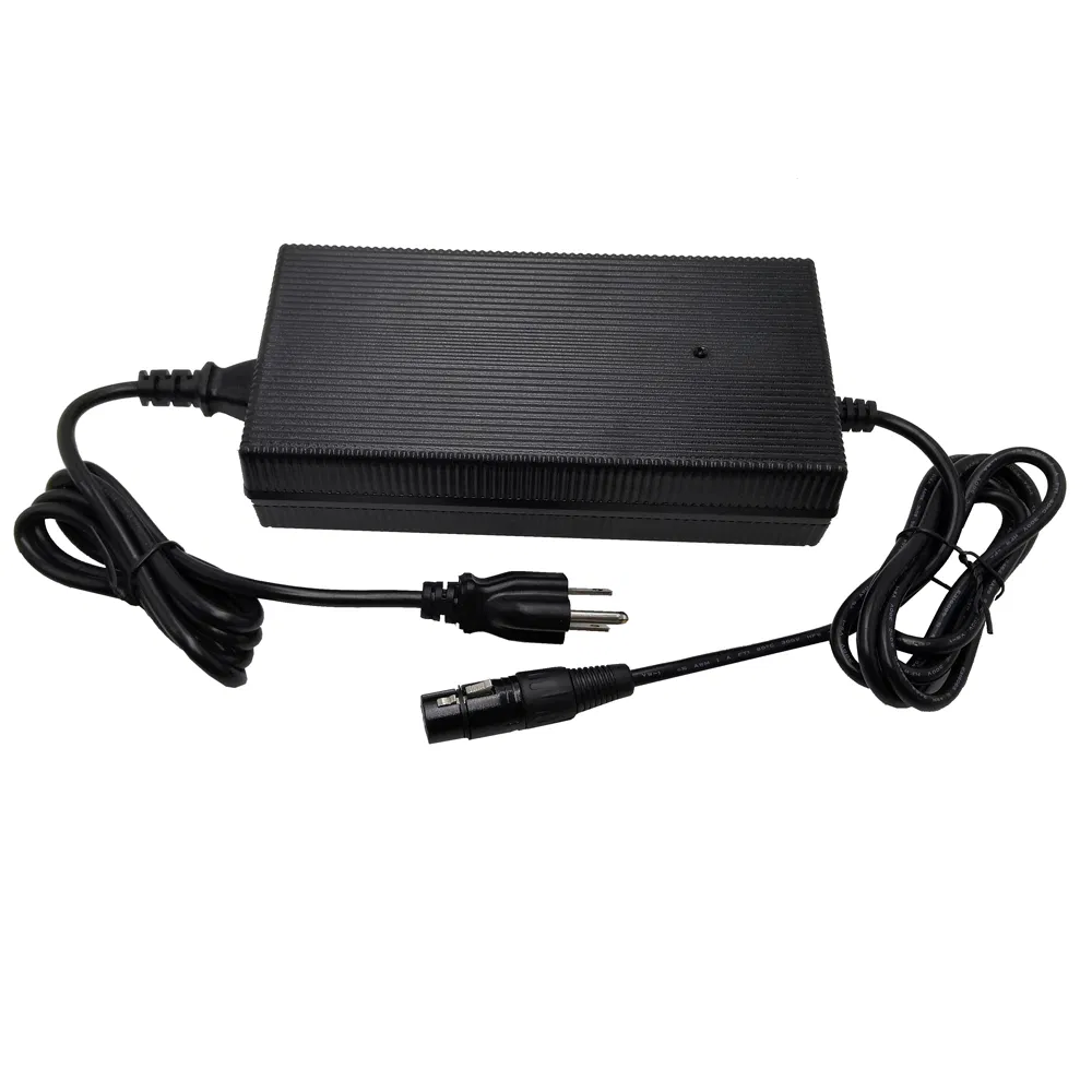 ETL PSE GS Approved Fanless 58.4V 5A Fast LiFePO4 Ebike Battery Charger for 16s 48V 48 Volt LiFePO4 Battery Charger