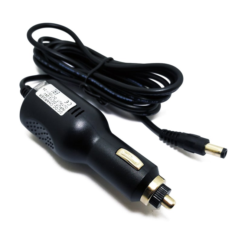 Universal 12V-24V Cigarette Lighter Plug DC 12V 2A Car Charger Power Adapter Charger with Cable