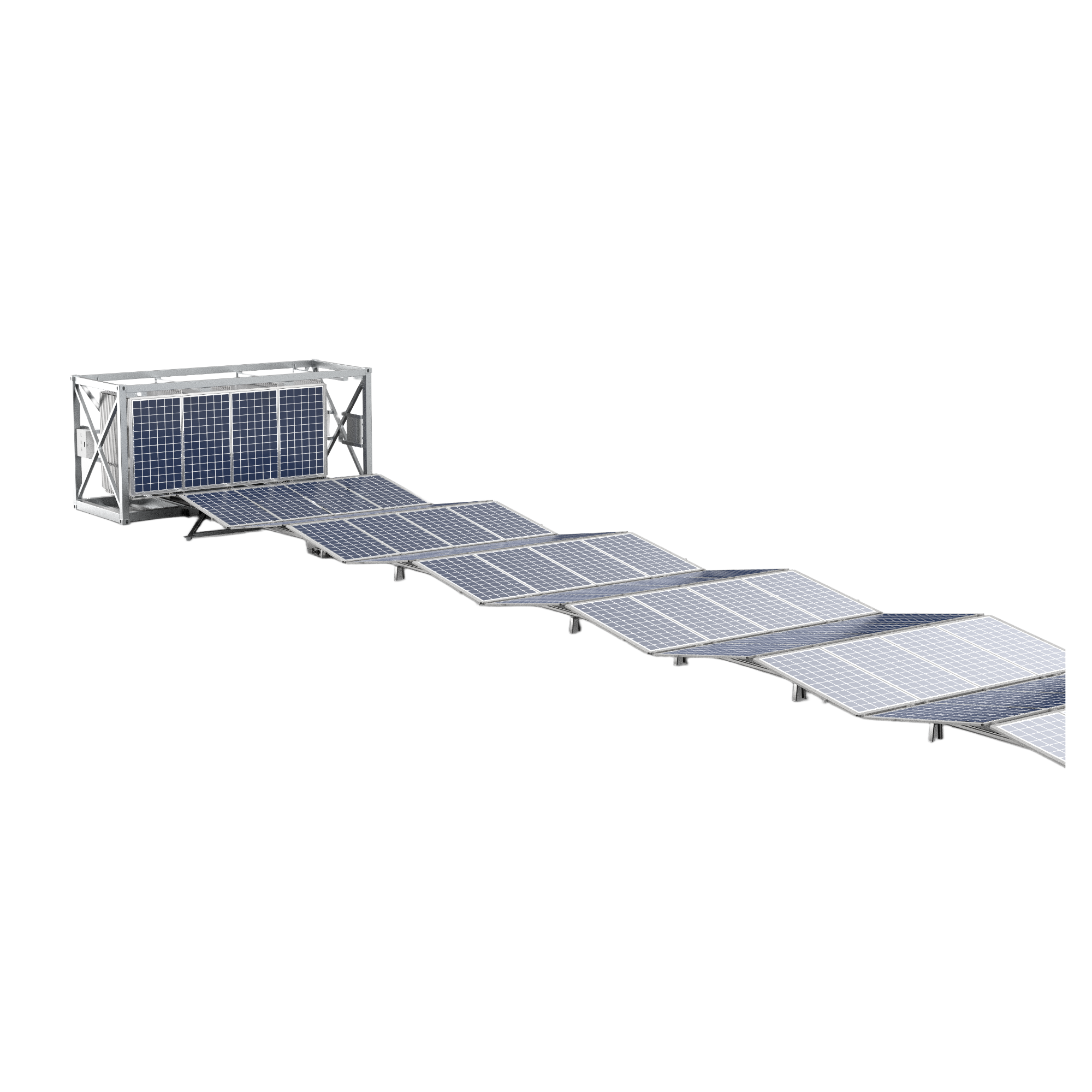 Containerized &amp; Foldable PV System Modular Microgrid Power Solutions