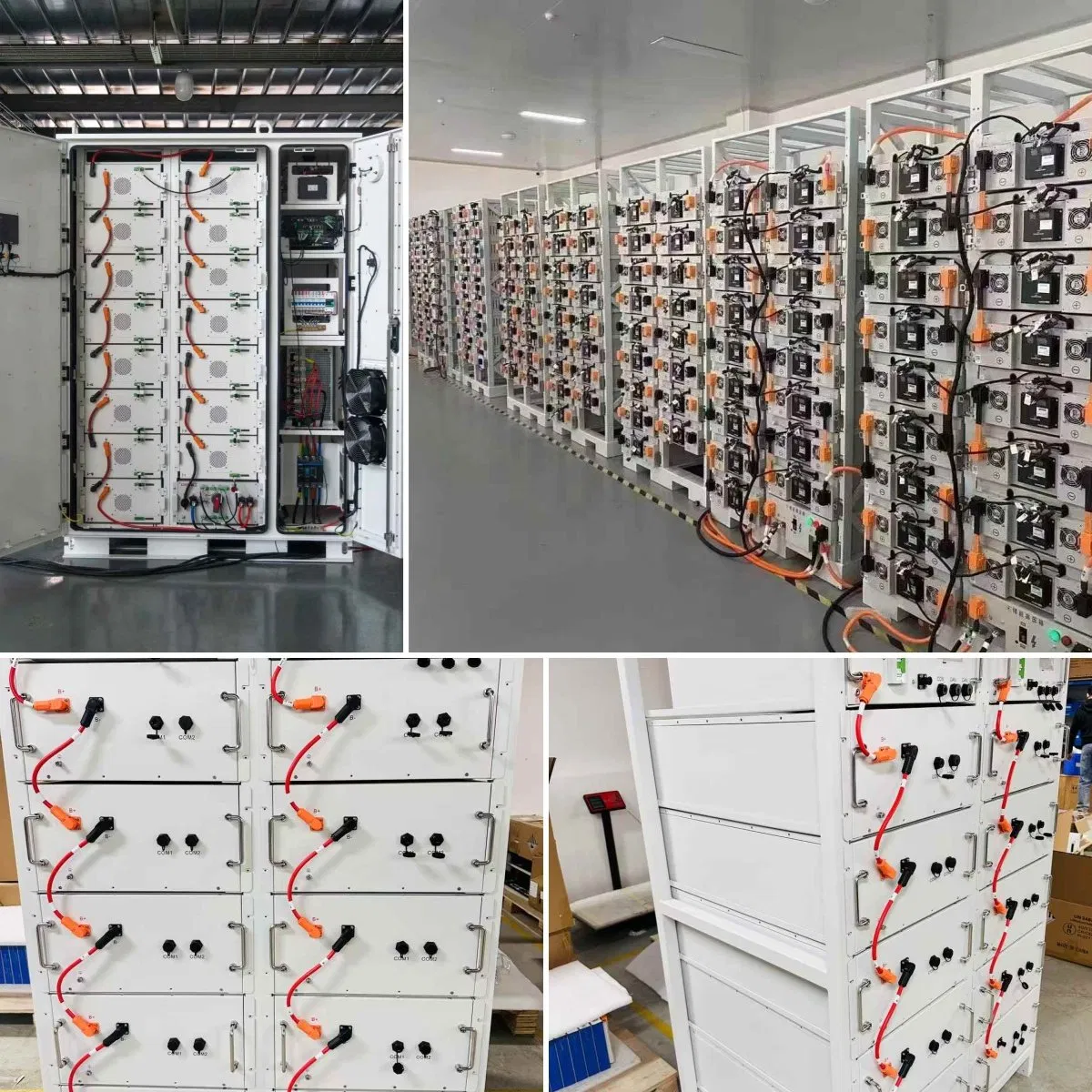 Commercial Outdoor Energy Storage Cabinet 100kw Solar Energy System with PV Modules 100kw Hybrid Inverter 200kwh Lithium Battery
