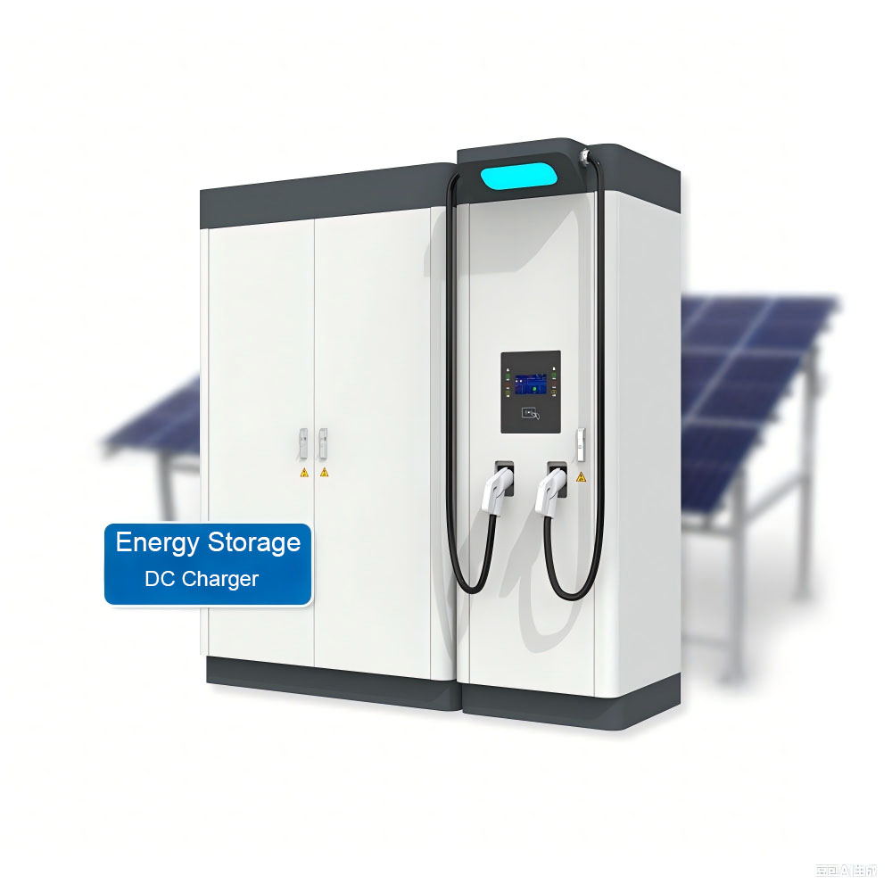 High Quality Fast Charging All-In-One Integrated Photovoltaic Power Energy Storage System EV Floor-Mounted Charging Stations