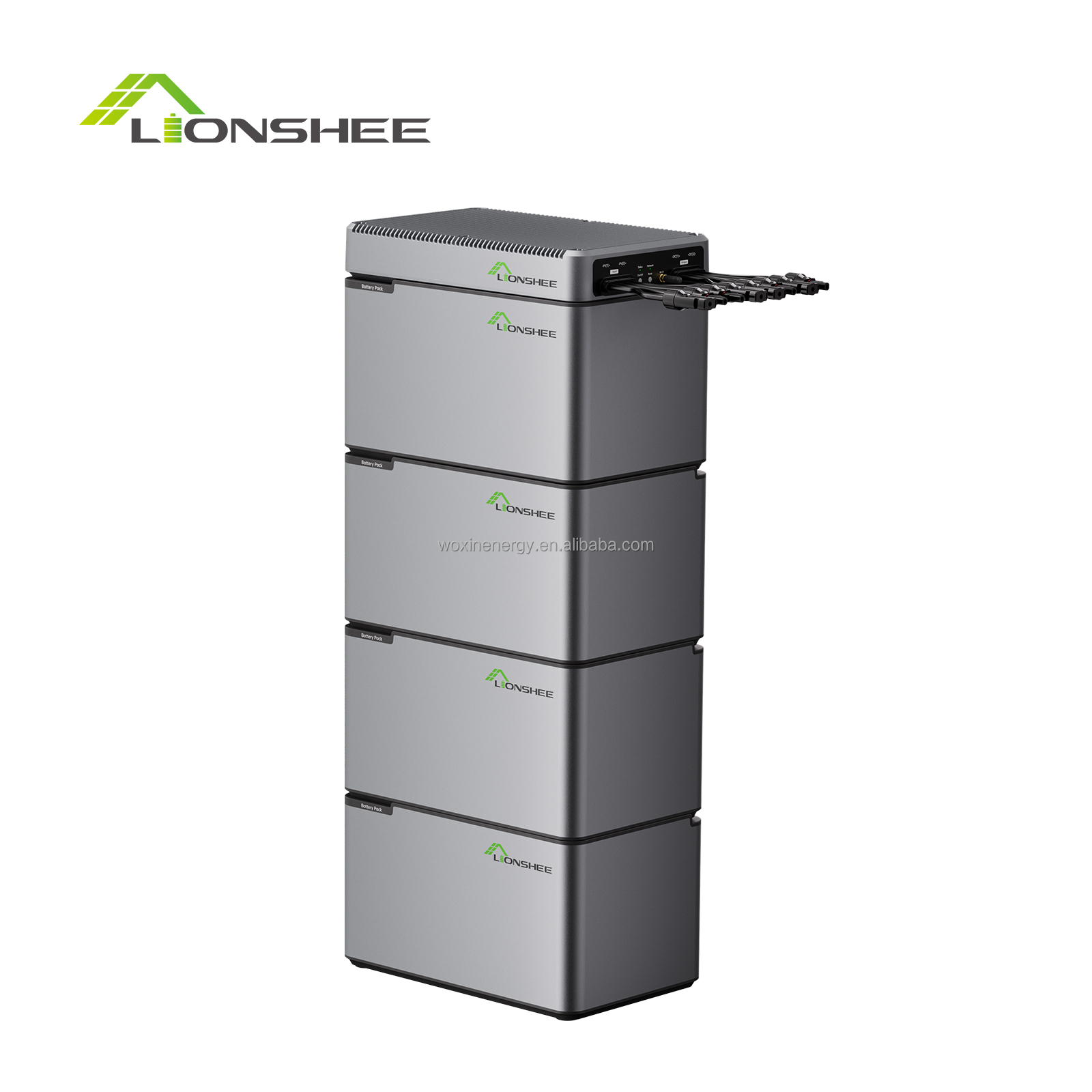 1kwh Stackable LiFePo4 Battery Portable Power Lithium Expandable Battery 1024WH For Power Station Solar System