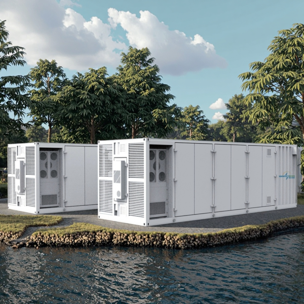 BoostESS Customizable 5MWh 20FT Solar Energy Storage System 1MW Customizable ESS Storage Container Liquid Cooling LIFEPo4