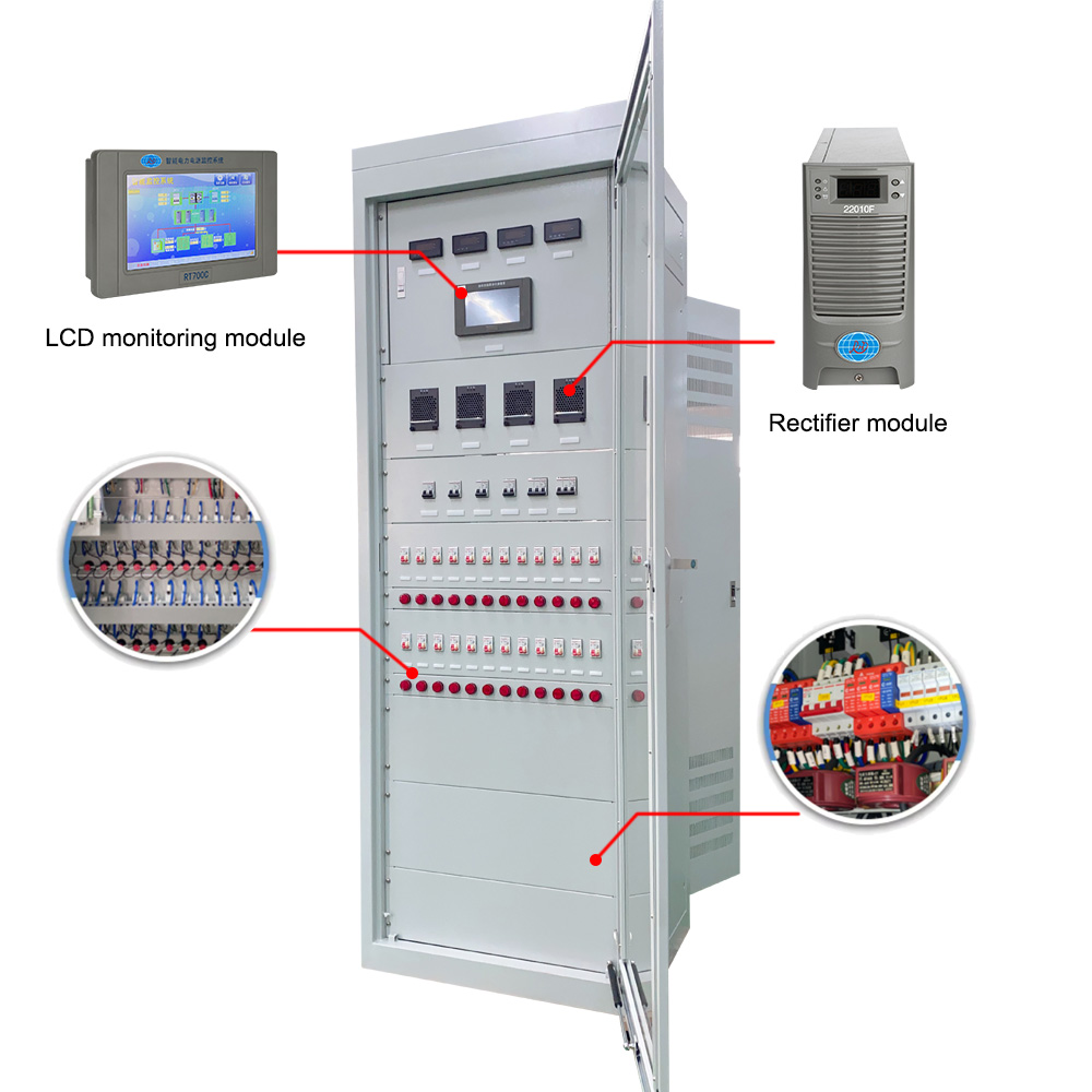 RHT Intelligent Li-ion Backup -48V Telecom Power System for Data Center Critical Network Load, Seamless Transition