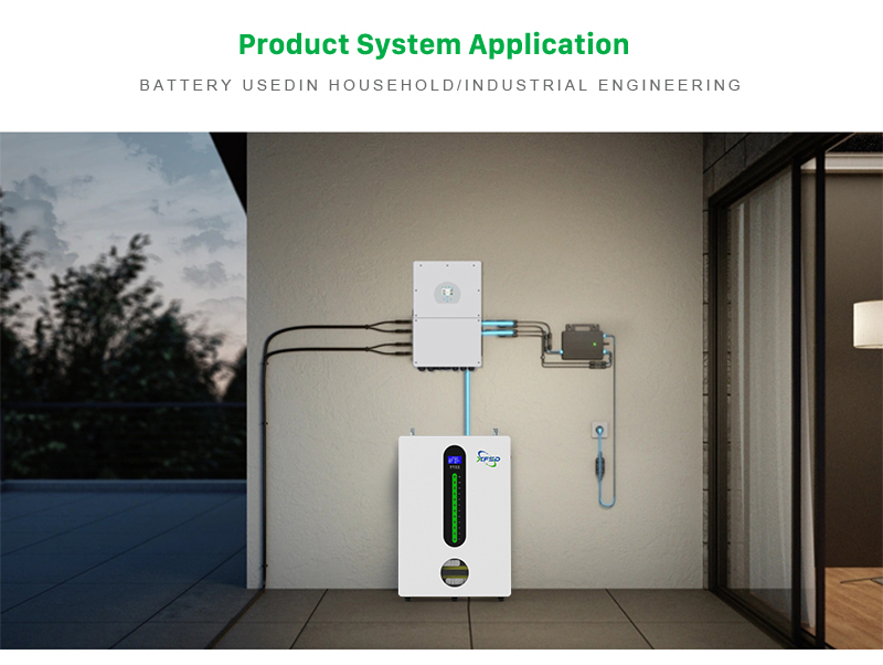 Wholesale 5kw 10kwh Lithium Power Wall Battery Lifepo4 51.2v 200ah 100ah Battery Packs Solar Energy Off Grid Hybrid Inverter