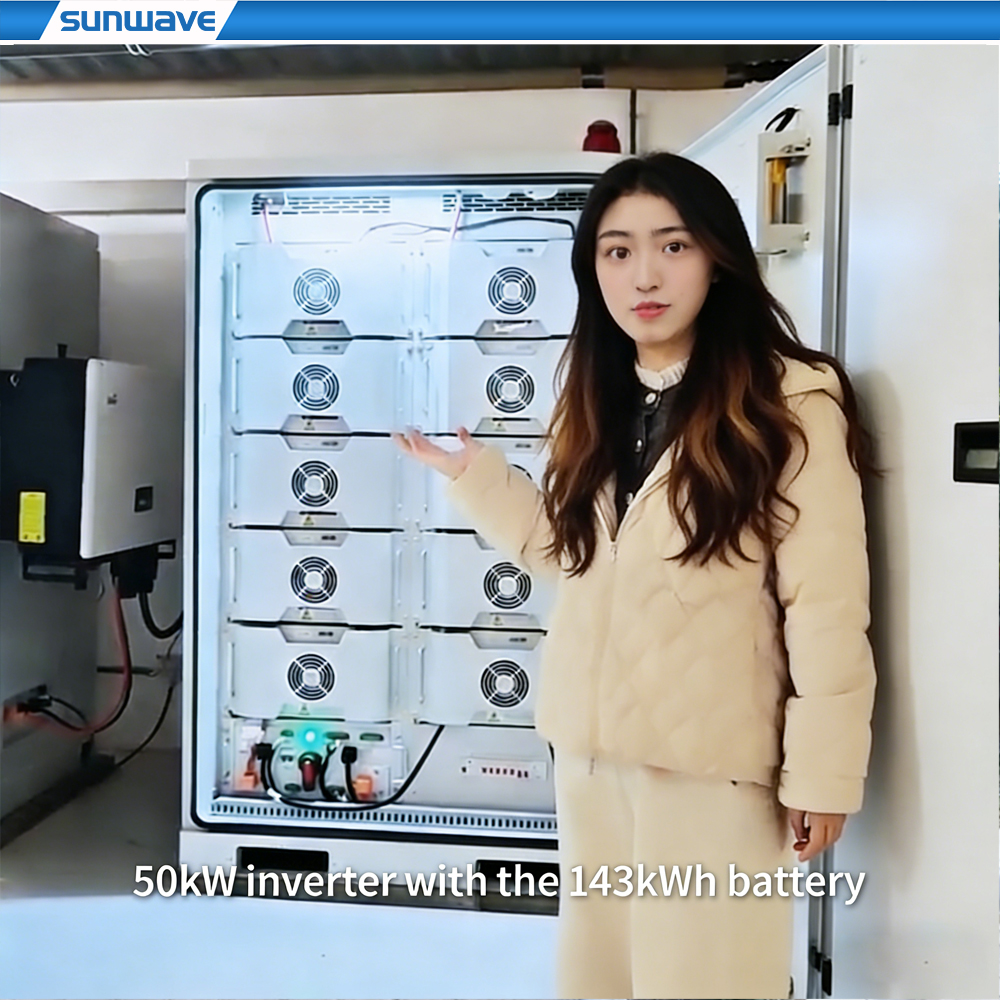 50kw 112KWh Grid-Tie &amp; Off-Grid Industrial Commercial Energy Storage System for Factory Microgrid &amp; Load Shifting