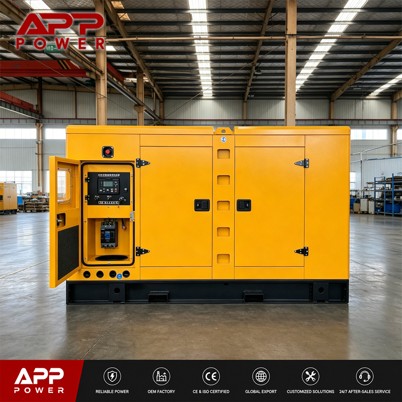 Telecommunication Silent Generator Special Tower Power Supply Long Continuous Run Uninterrupted Communication Systems