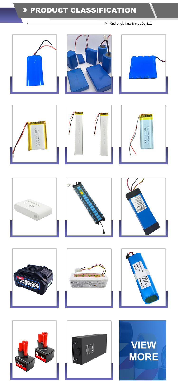Scooter battery internal structure