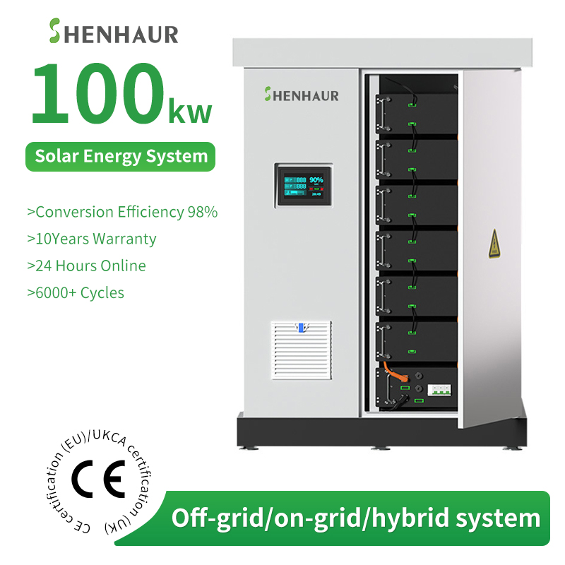 SHENHAUR All-In-One ESS Container 50KW 100KWh Battery PCS MPPT Generator Port Energy Storage System