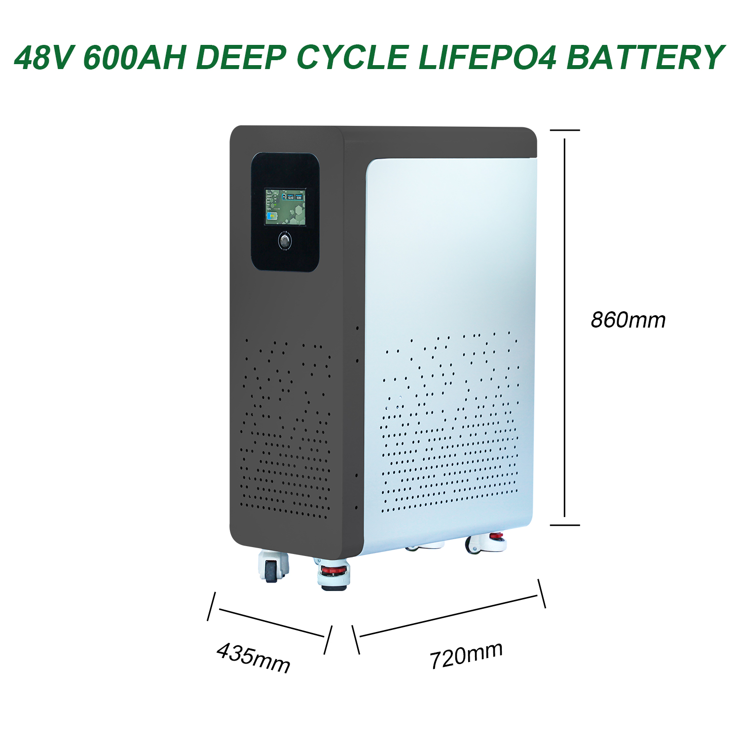 EU DDP 8000 Cycles Solar Home Energy Storage Batterie Lithium 30KWh 46KWh 50KWh 51.2V 300Ah 600Ah 900Ah Pack