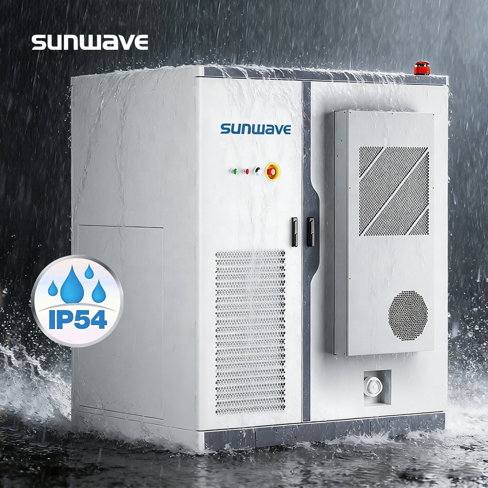 SUNWAVE C&amp;I Energy Storage 125kW 265kWh Grid PV On-Grid Load Management Multiple Protectionsl 99.9% System Availability
