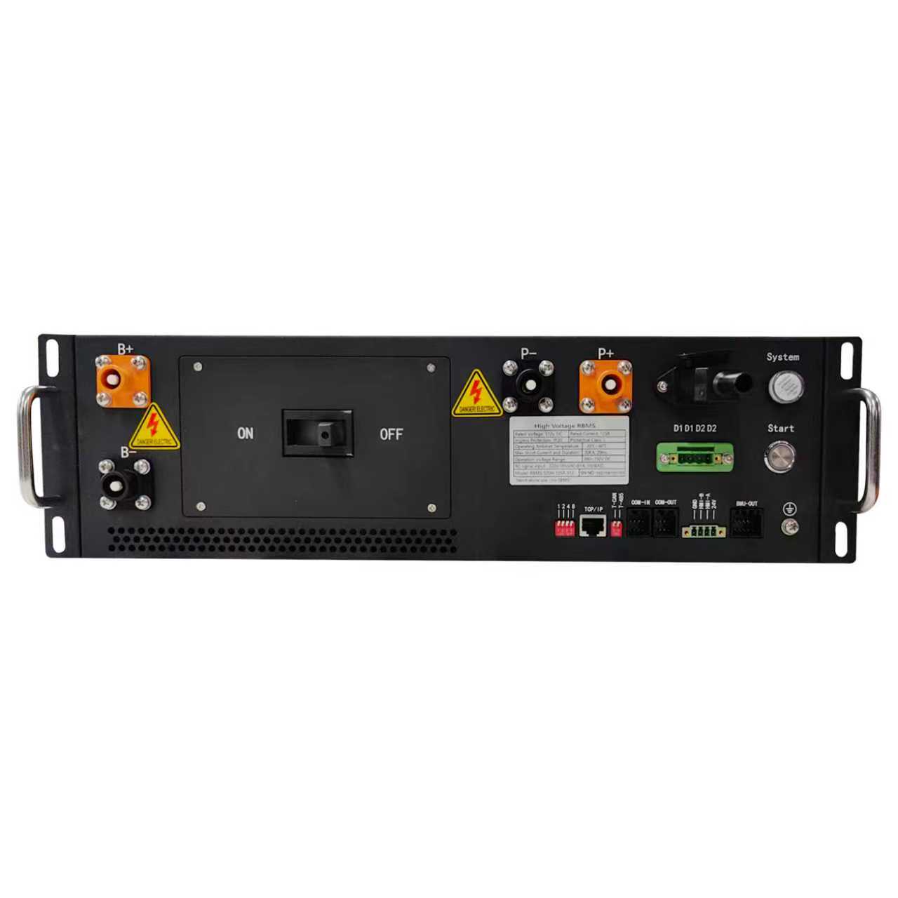 All-In-One 50KWh LiFePO4 512V 40-50KW Solar Storage System With Inverter CAN Communication 6000 Cycles For Home Use