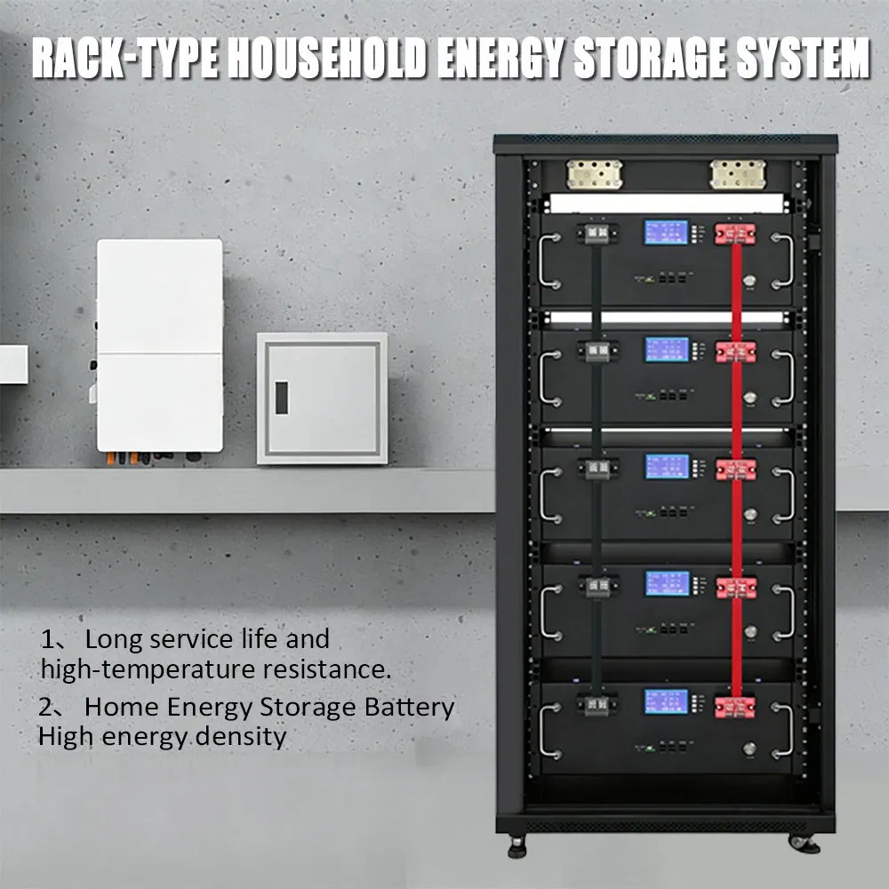 Telecom Rack Mount LiFePO4 Solar Battery 51.2V 200ah 10kwh Energy Storage System with BMS for Home Data Center Backup