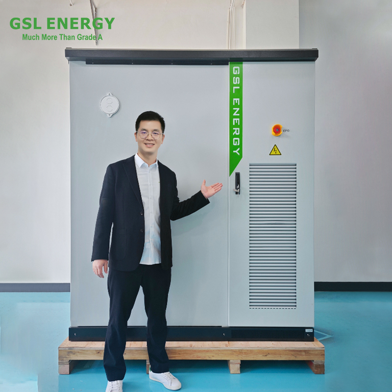 GSL ENERGY Off-Grid EV Charging Station Industrial Commercial Energy Storage System Lifepo4 Battery System for Electric Vehicle