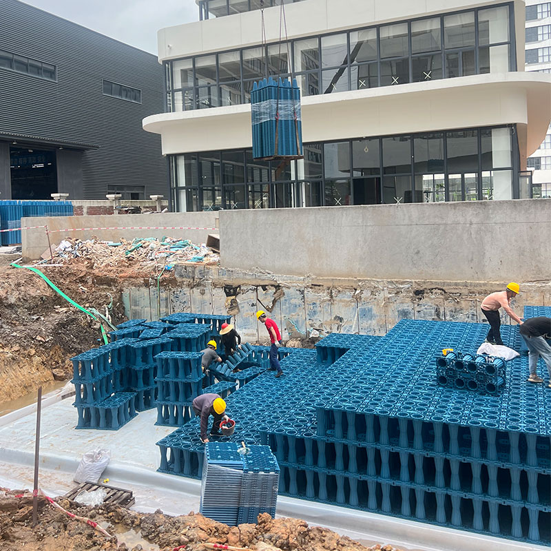 Rainwater Storm Retention Modular System Municipal Construction Water Storage Storm Water Detention Rainwater Modules