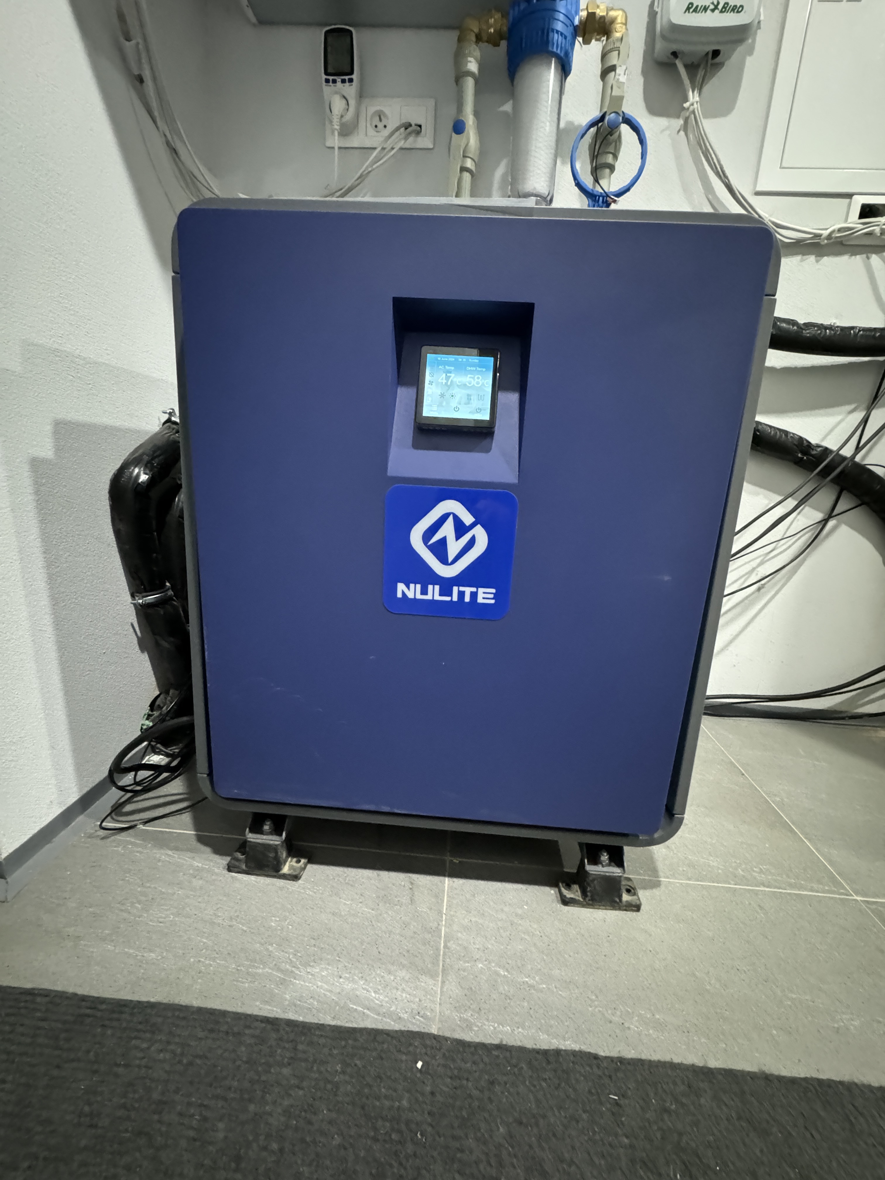 10KW 20KW 40KW Solar Geothermal Water To Water Source Heatpump R32 R290 High Temperature Heat Pump Ground Source China Factory
