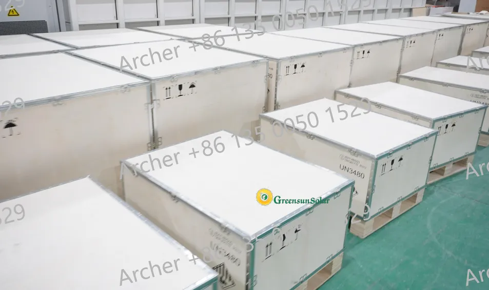 Secure Shipping Packaging for Battery System