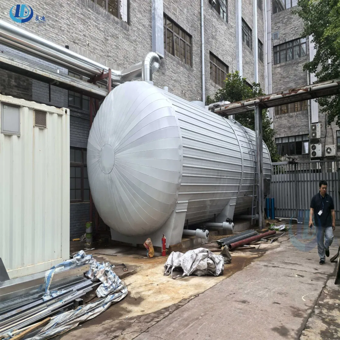 Stable Cold Water Storage System for Data Center Server Room with Smooth Water Flow No Interruption Cold Water Storage Tank