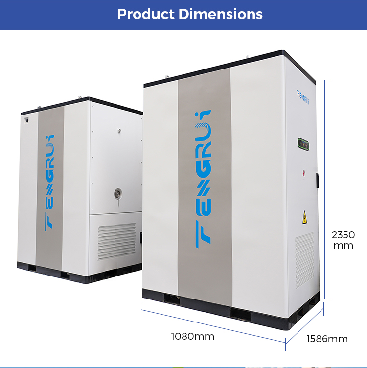 Load Shifting Industrial Energy Storage System 125kW 261kWh LiFePO4 Battery Energy Storage System Factory Peak Shaving