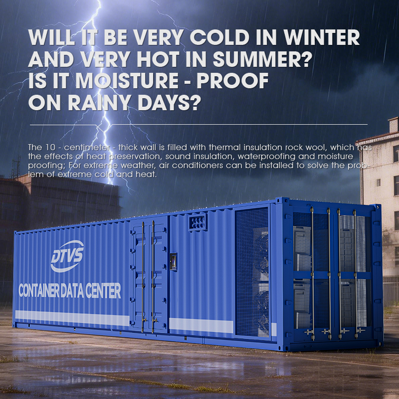 Rapid Deployment Mobile Data Center Container | All-in-One Outdoor IT Solution Portable Weatherproof 20/40ft Capacity Stock