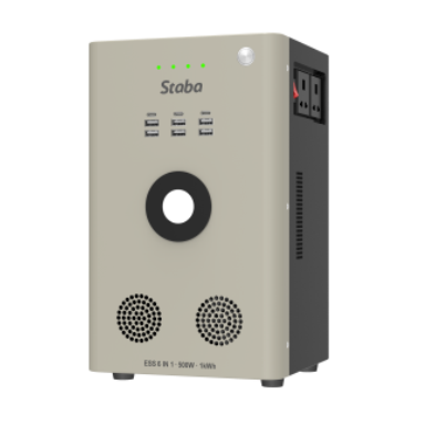 High-Efficiency Home Portable ESS: Pure Sine Wave Power Supply Built-in PD Charging Port