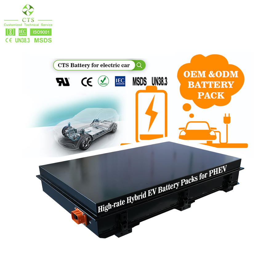 Customize Electric Lithium-Ion Car Battery 336V 500V 614V For Hybrid Electric Vehicles Battery 15kWh 20KWH