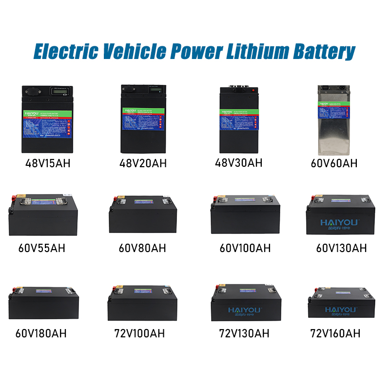 High Power 72V 180Ah Deep Cycle Prismatic LiFePO4 Lithium Ion Battery Pollution-Free Power Batteries Pack for Electric Vehicle