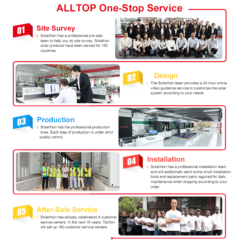 ALLTOP Factory Direct Price Oem Odm Battery Emergency Power 500W 1000W Solar Power Station Off Grid Portable Solar Power System