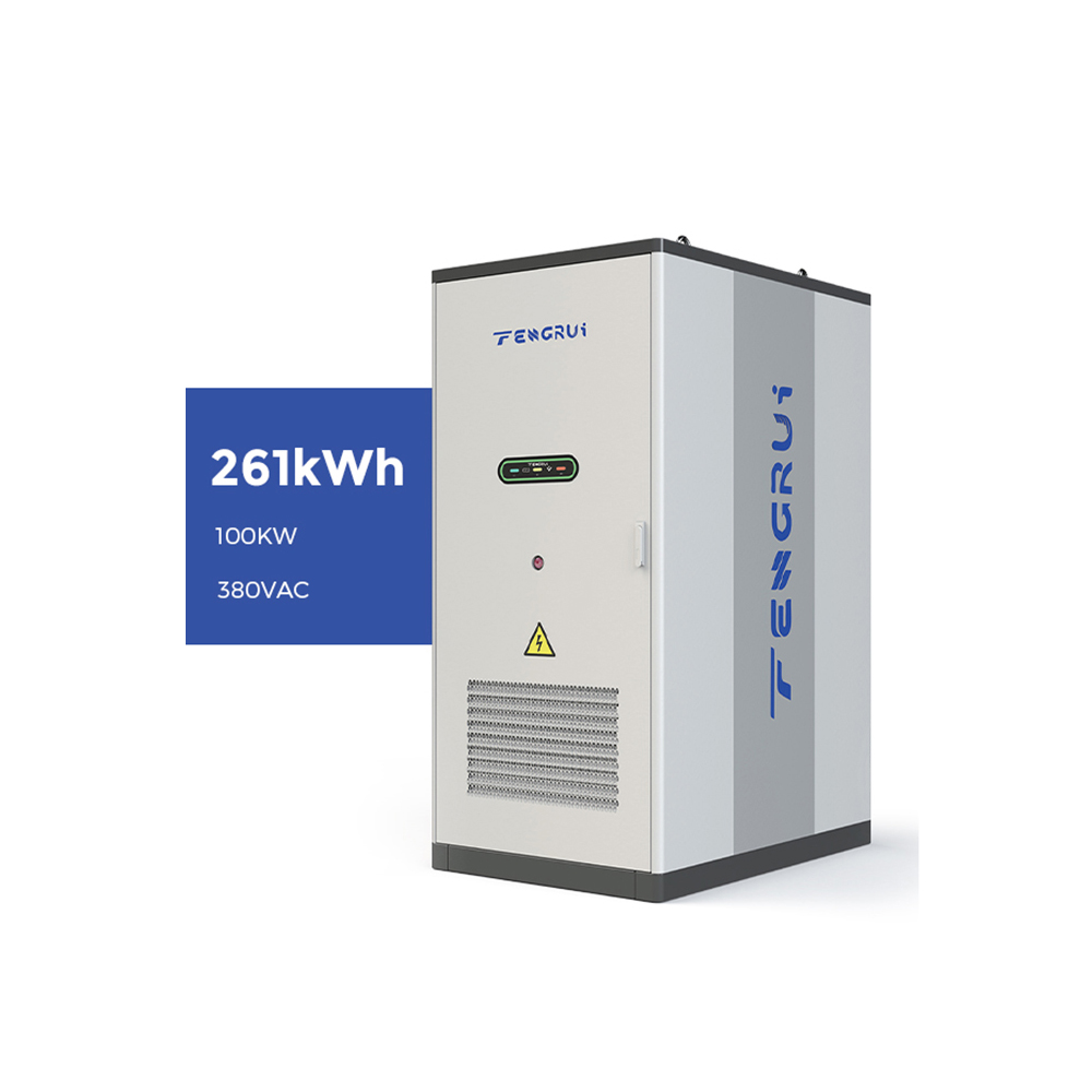 Load Shifting Industrial Energy Storage System 125kW 261kWh LiFePO4 Battery Energy Storage System Factory Peak Shaving