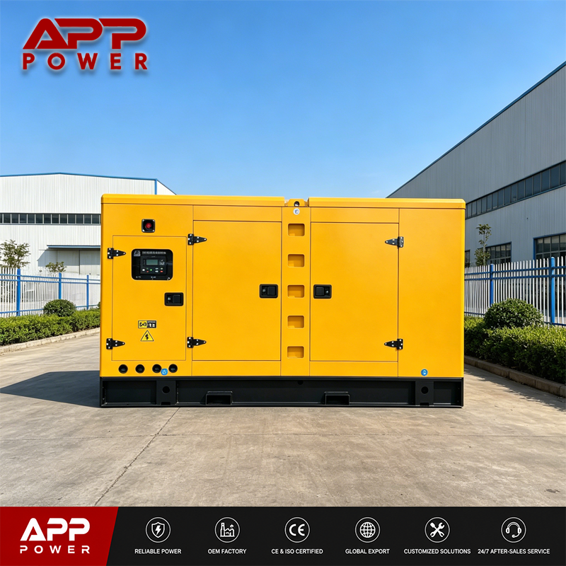 Telecommunication Silent Generator Special Tower Power Supply Long Continuous Run Uninterrupted Communication Systems