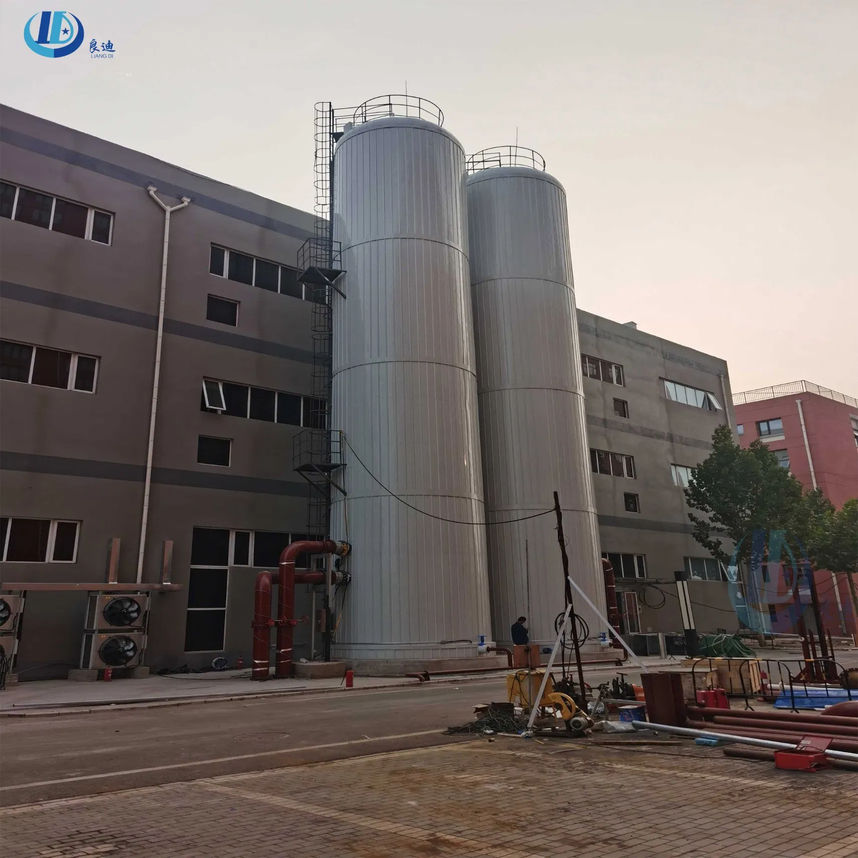 Smooth Running Cold Water Storage System for Server Cooling System with Stable Pressure No Vibration Cold Water Storage Tank