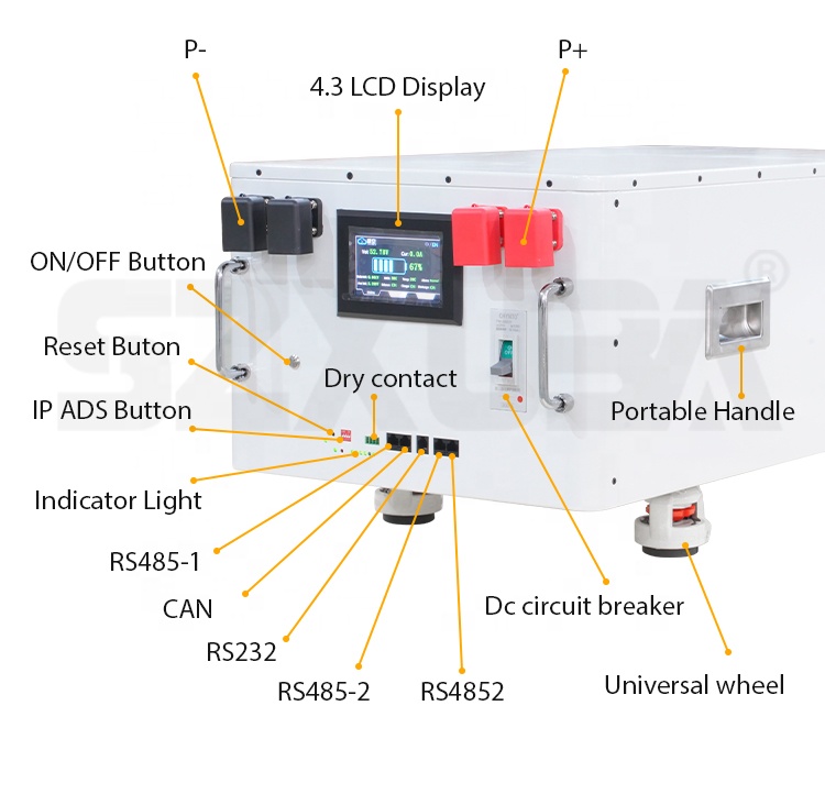 SZXUBA JK 200A BMS Battery 8000 Cycles 51.2v 280Ah 314Ah MB31 15kwh 16kwh Solar Lithium Energy Storage System 51.2v Lithium