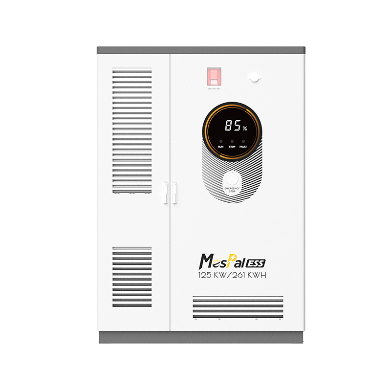 High Voltage ESS 261kwh 125kw Solar Storage-industrial and Commercial Storage Cabinet Energy Storage System Container