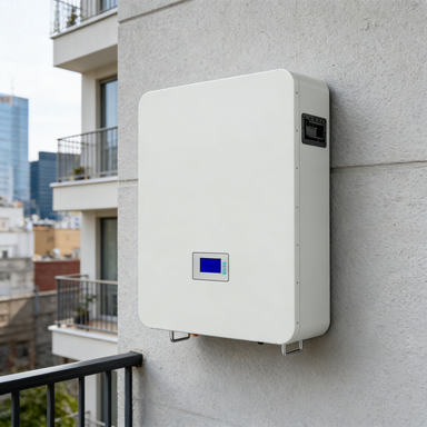 Home Battery Energy Storage System Lithium Battery Lifepo4 Power Wall Home 51.2V 15kWh 30kWh Portable Household Backup Energy