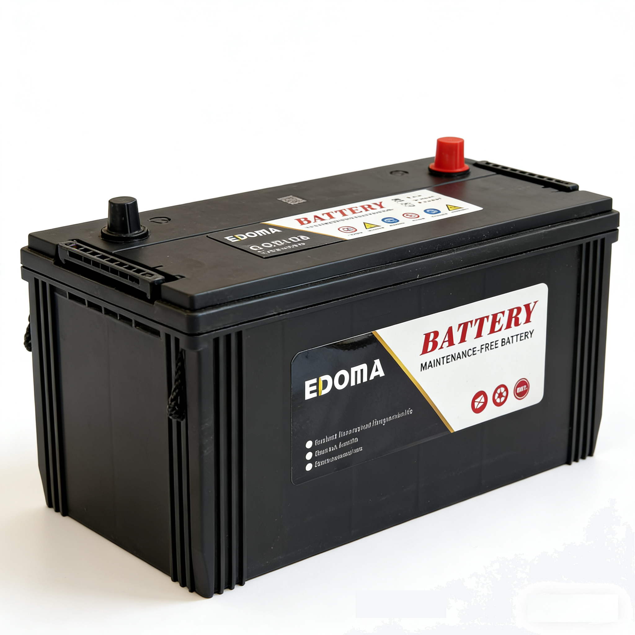 EDOMA Maintenance-Free Sealed Car Battery 12V 120Ah 780Wh-Durable And Reliable Automotive Power Solution