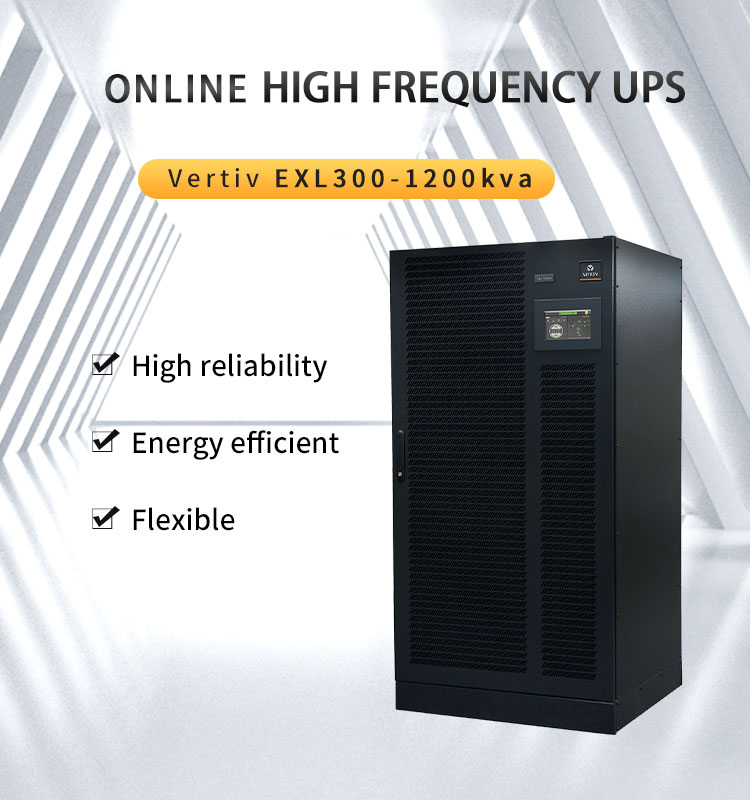 Vertiv Liebert EXL S1 3 Phase 300kva Online UPS High Efficiency Telecom Backup Power Supply for IDC Data Center