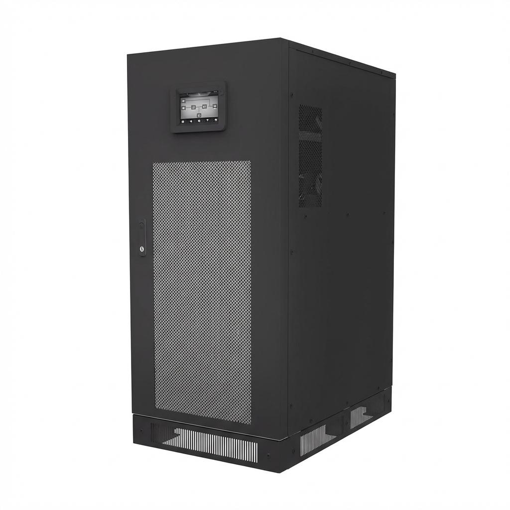 KUNETIC Heavy Duty 100kVA Industrial UPS 380V 3 Phase Lithium Battery Backup Power Unit for Telecommunications Support Motor