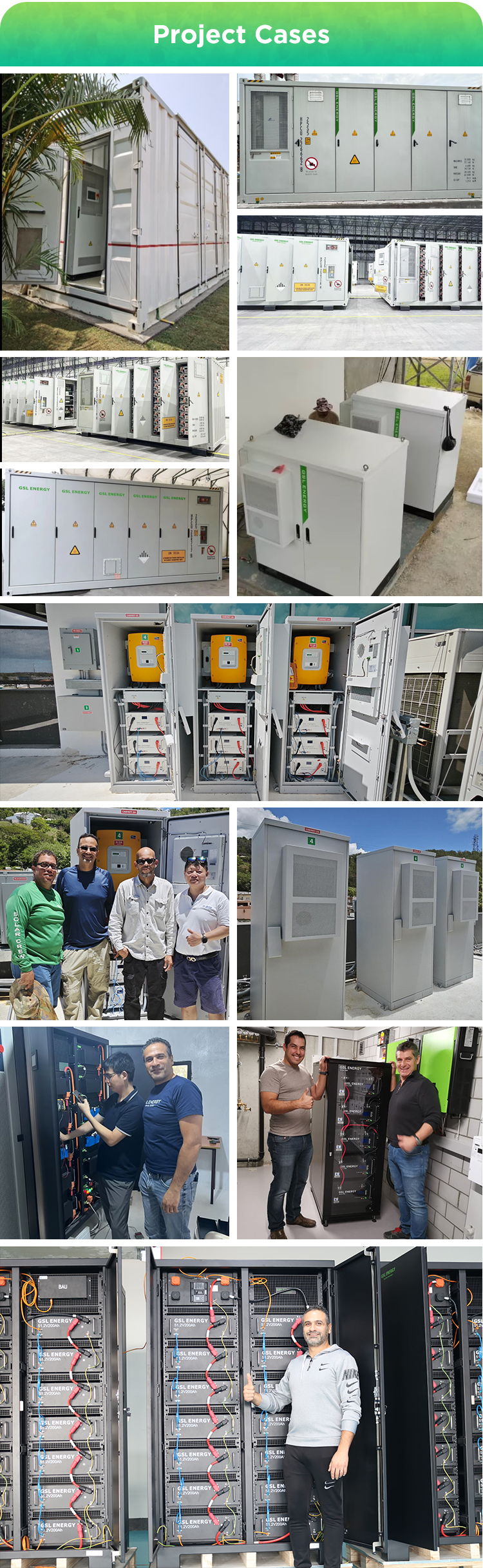 Battery System Global Applications