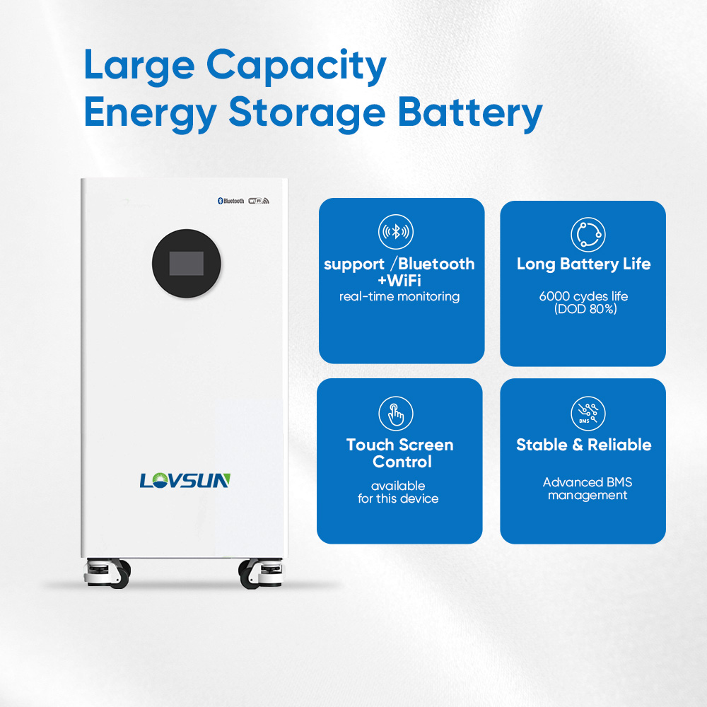 Germany 15Kwh Lifepo4 51.2V 300Ah Lithium Battery Stock Solar Home Energy Storage Lithium Ion Battery Pack With MSDS Certificate