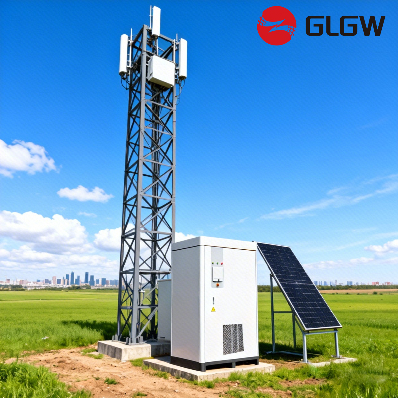 Solar Power and Energy Battery Storage for Commercial and Industrial System