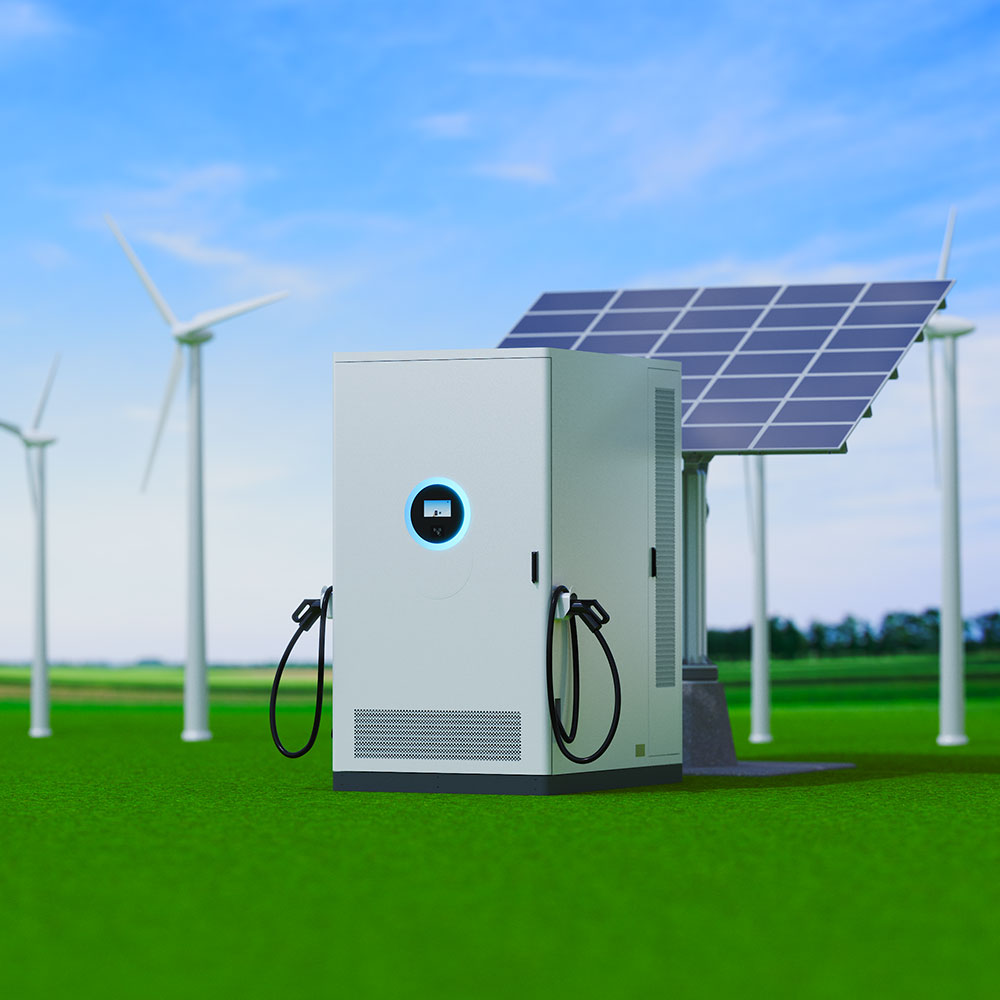 New Hongjiali Integrated PV Storage Charging Smart Microgrid Solution 261kWh/125kW DC Fast Electric Vehicle Charging Station