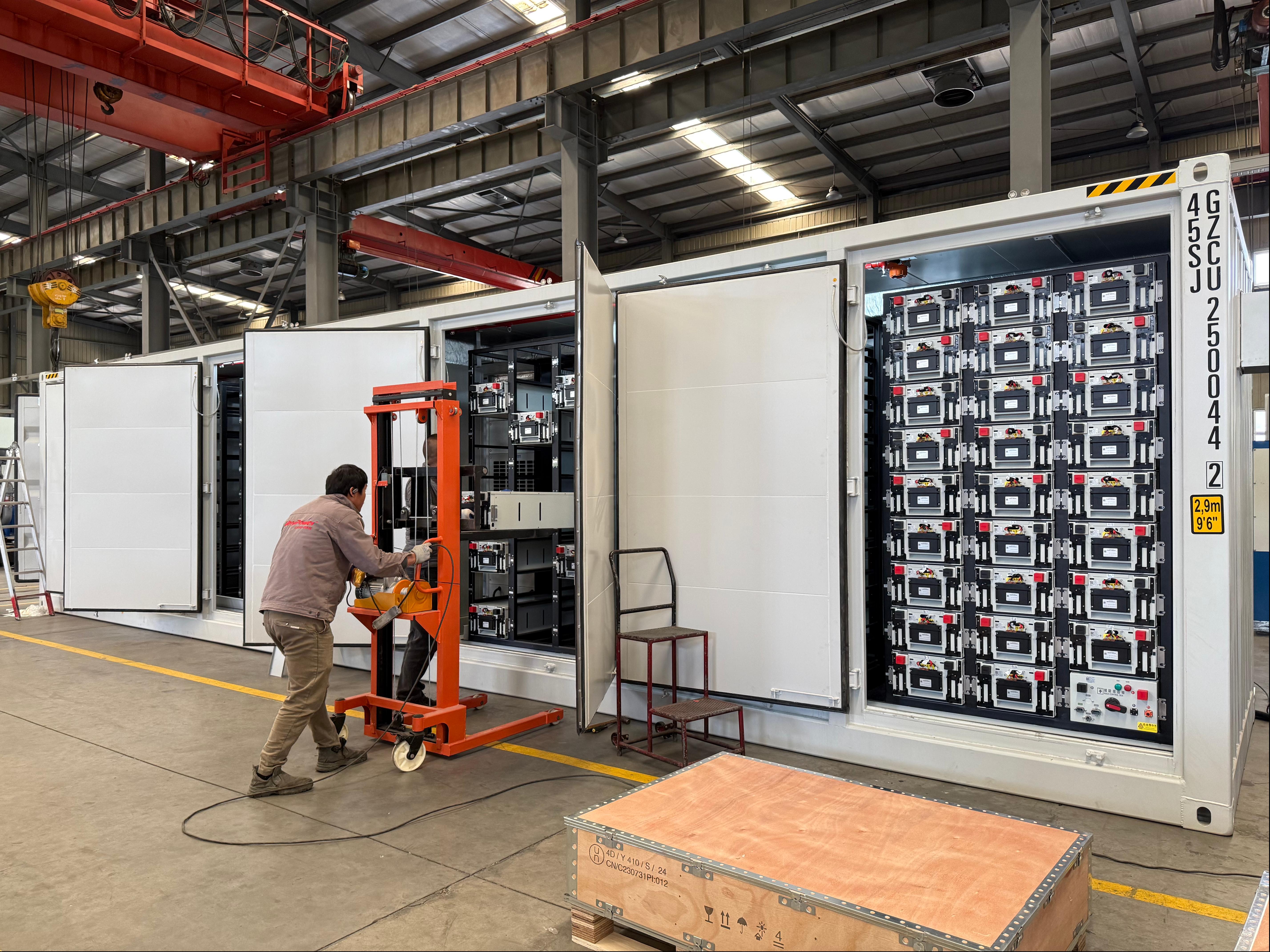 VERYPOWER 20F 40ft Industrial &amp; Commercial Battery Energy Storage System Commercial Container Energy Storage 1MWH 3MWH 5MWH