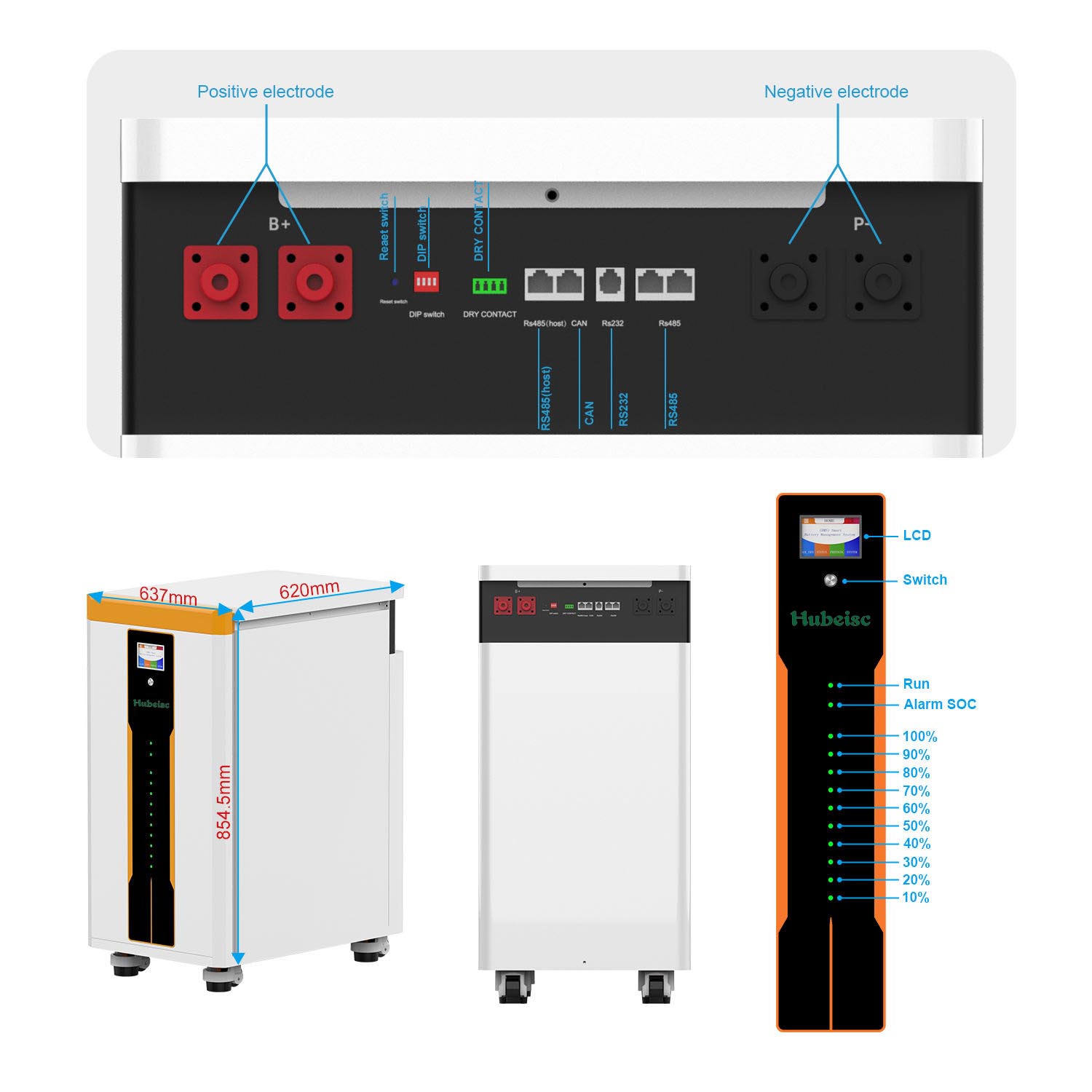 50Kwh Lithium Lifepo4 Battery 51.2V 48V 900Ah 30Kwh 40Kwh Home Solar Storage Batterie System