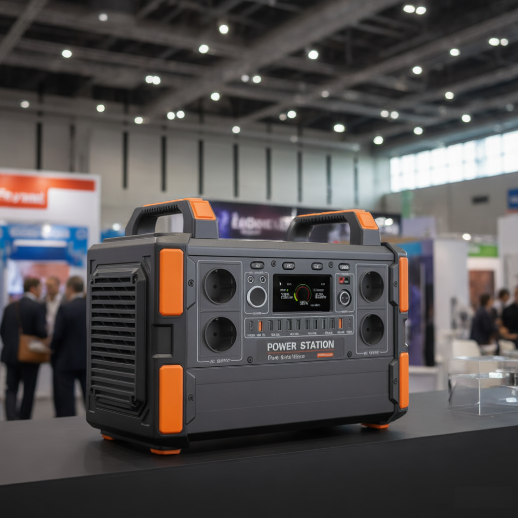 1200W Outdoor Generator US EU Plug Pure Sine Wave Solar Lifepo4 Battery Portable Power Station With 100W Solar Panel
