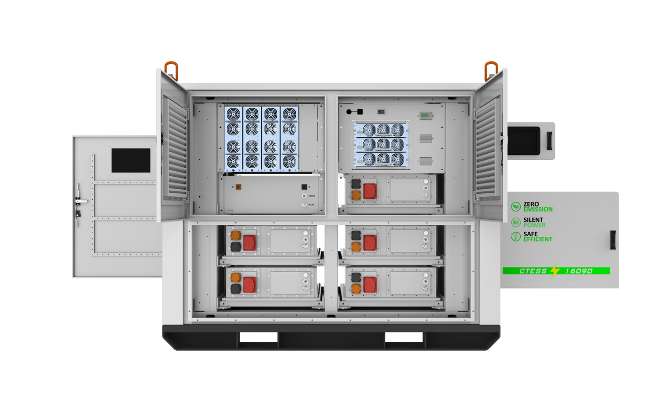 High Density Mobile 120kWh LiFePO4 Battery Storage System for EV Rapid Charging Emergency Backup Off-Grid &amp; Hybrid Operation
