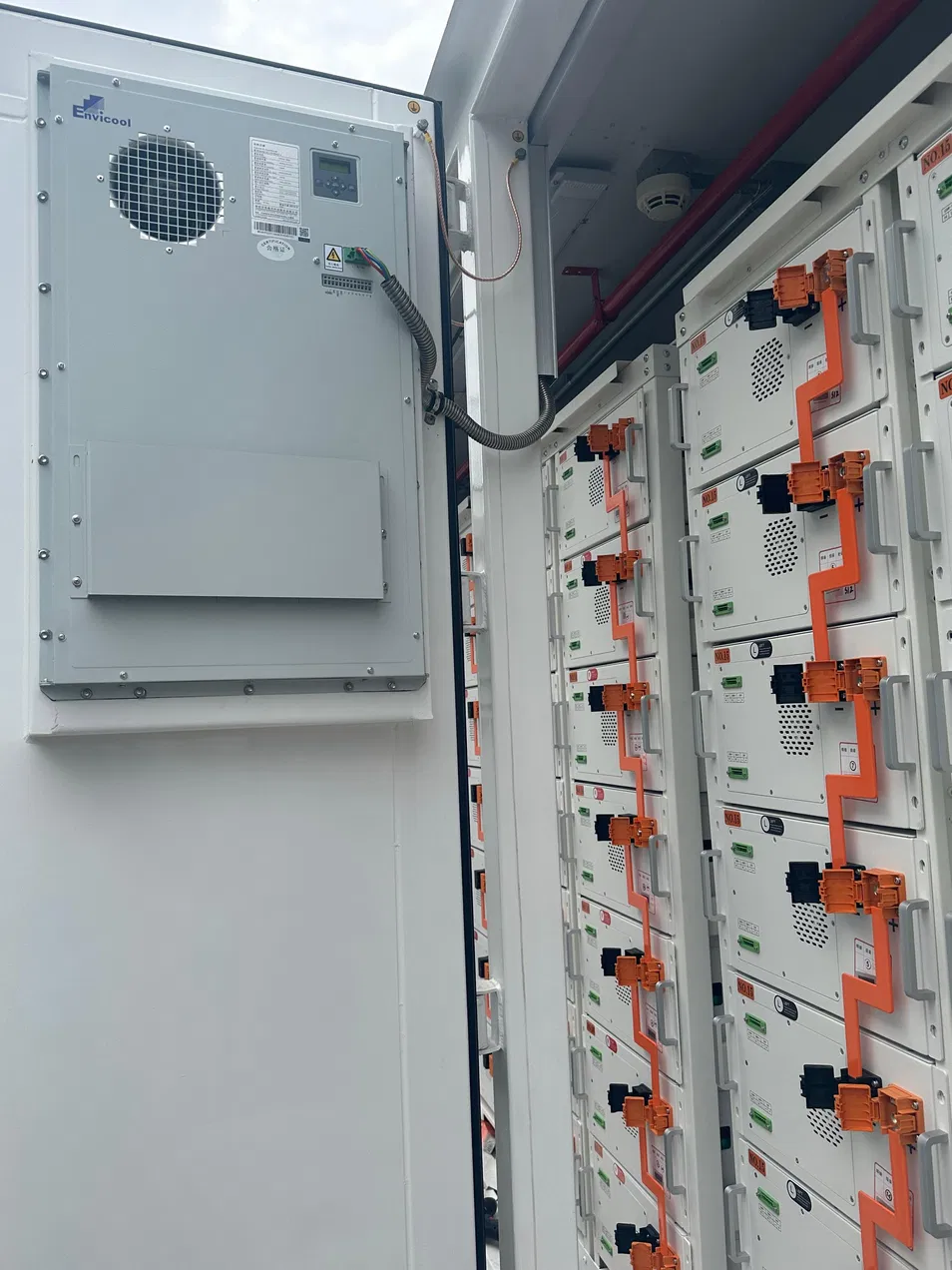 Battery Rack Connection System