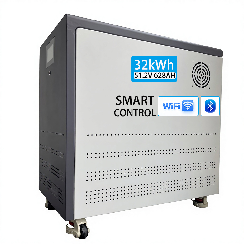 8000 Cycles 51.2V 600AH 300Ah 200Ah 280AH Vertical 51.2V LiFePO4 Solar 15kwh 30kwh 32kwh Home Energy Storage Battery