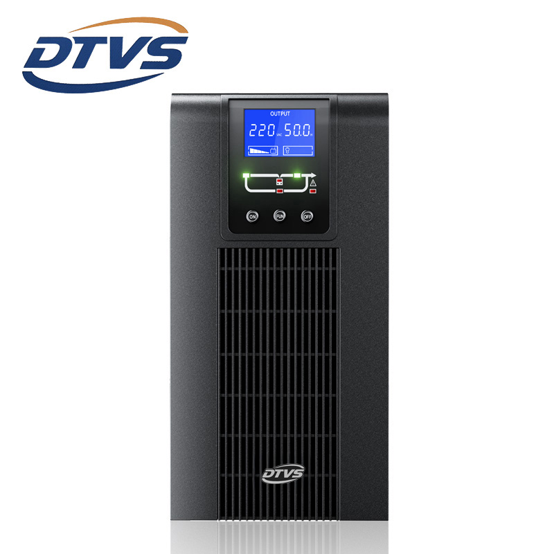 Single Phase 800W/1KVA 60Hz Online UPS with Battery Backup-Server Rack &amp; Tower Power Supply for Data Center